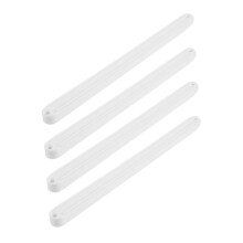 Drawer Slide Rails with Smooth Ball Bearing Glide for Kitchen Cabinets Under Drawer Tracks, 2 Sets