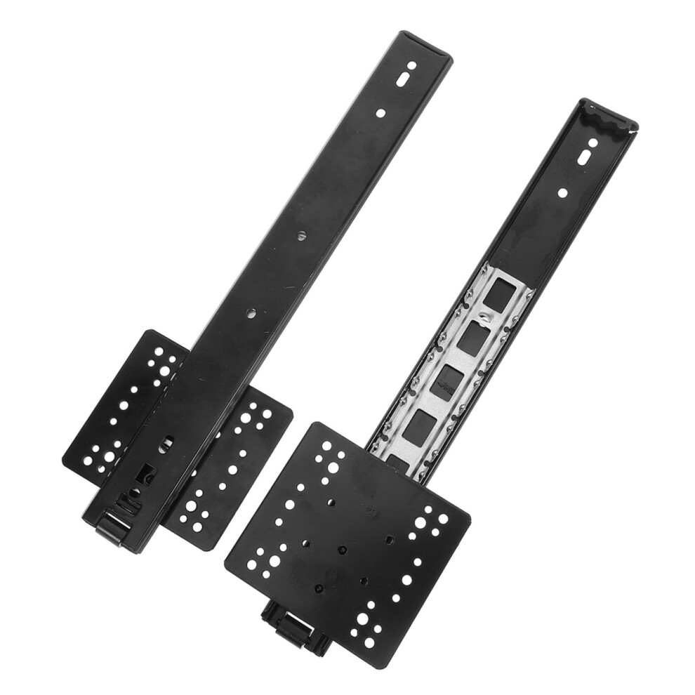 2Pcs Full Extension Ball Bearing Drawer Slides Smooth Silent Glide For Cabinets Dresser Office 9053599442707