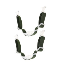 2pcs White Hard Hat Chin Strap with Comfortable Elastic Fit and Secure Helmet Hold for Construction