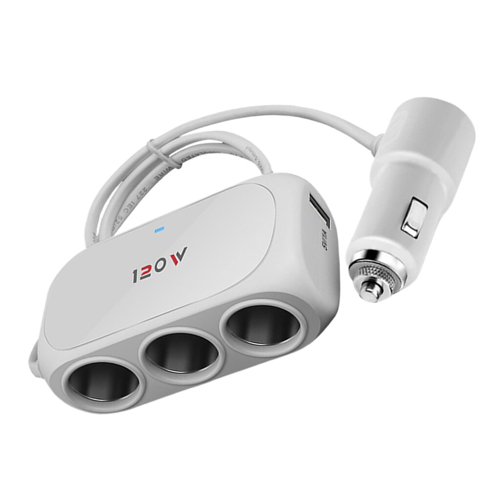 Car Charger Usb Fast Charging Adapter 12V/24V Heavy Duty Speed Auto Charger Compact White 9073542358213
