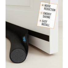 Door Draft Stopper for 36 Inch Door Energy Saving Under Door Seal Strip with Noise Reduction and Light Blocking