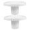 2pcs ABS Water Dispenser Lid with Splash Guard, Replacement Cap for Tabletop Bottled Water Cooler 1