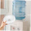 2pcs ABS Water Dispenser Lid with Splash Guard, Replacement Cap for Tabletop Bottled Water Cooler 5