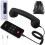 Retro Phone Handset with TypeC and 3.5mm Jack, Wide Compatibility for iPhone Android, Black 1