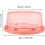 Cake Carrier with Secure Locking Lid and Handle, Reusable Plastic Cake Storage Container for Parties 3