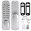 Mechanical Combination Lock Keyless Coded Door Lock Weatherproof Durable Zinc Alloy Battery‑ Security 1