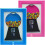 Candy Dispenser Photo Frame with Interactive Push Button, Wall Mounted Gumball Picture Frame, Blue+Pink 2PCS 1