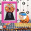 Candy Dispenser Photo Frame with Interactive Push Button, Wall Mounted Gumball Picture Frame, Blue+Pink 2PCS 3