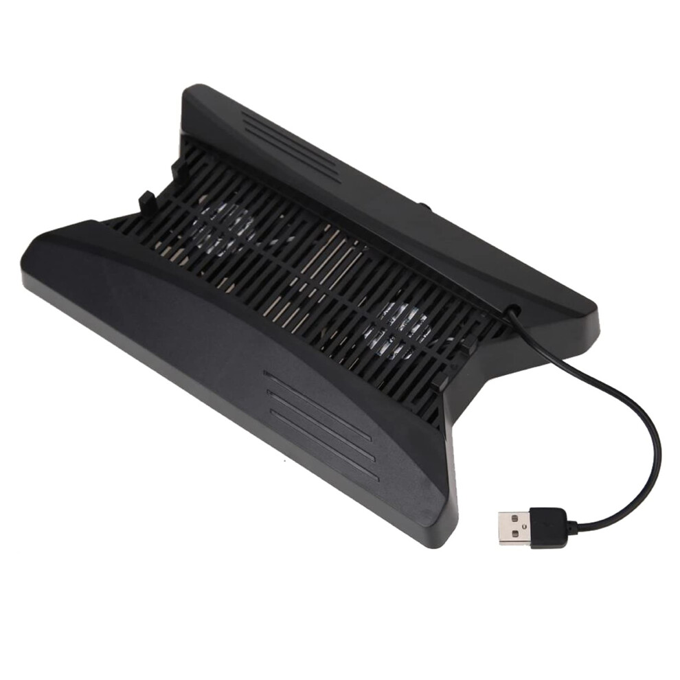 Vertical Cooling Stand With Dual Fans Usb Hub Spacesaving Charging Dock For Ps4 Pro 9073542396994