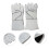 Leather Welding Gloves Heat Resistant Double Layer Durable for Industrial and Construction Work 2