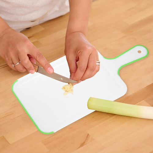 Large DoubleSided Cutting Board with Handle, NonSlip Polypropylene Chopping Board for Kitchen 2