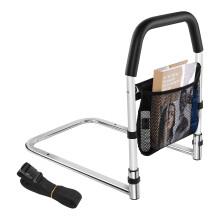 Bed Assist Rail for Elderly Adults Safety Bed Handrail with Storage Pouch,Bedrail for Fall Prevention, Seniors, Pregnant Women & Post-Surgery Recovery