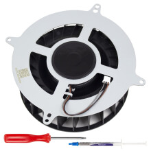 23Blade Airflow Design Cooling Fan Replacement Kit with Screwdrivers and Thermal Paste for PS5