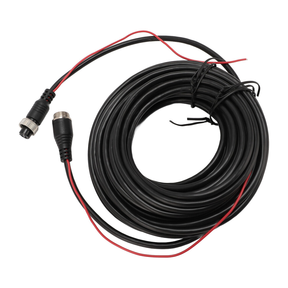 4 Pin Backup Camera Extension Cable 20M M12 Aviation Plug Trailer Rv 9391383930048