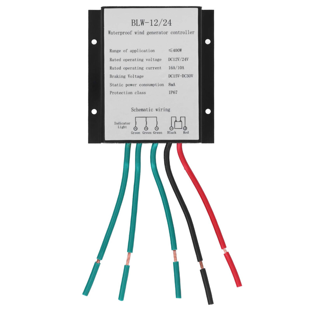 24V Wind Turbine Charge Controller Waterproof Battery Regulator For Off Grid Stable Charging 9169991070391