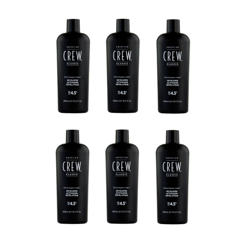 American Crew American Crew Precision Blend 4.5% Developer for Gray Blending 450ml x6