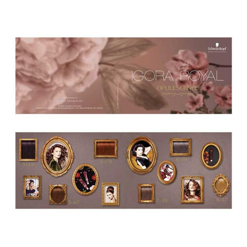 Schwarzkopf Schwarzkopf Igora Royal Opulescence Colour Chart