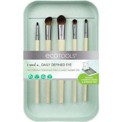 EcoTools EcoTools, Daily Defined Oogkit, 5 Stuk Set & Opslag Tin