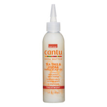 Cantu, Masło Shea, Tea Tree & Jojoba Oil dla Włosów i Skóry Głowy, 6 fl oz (180 ml)