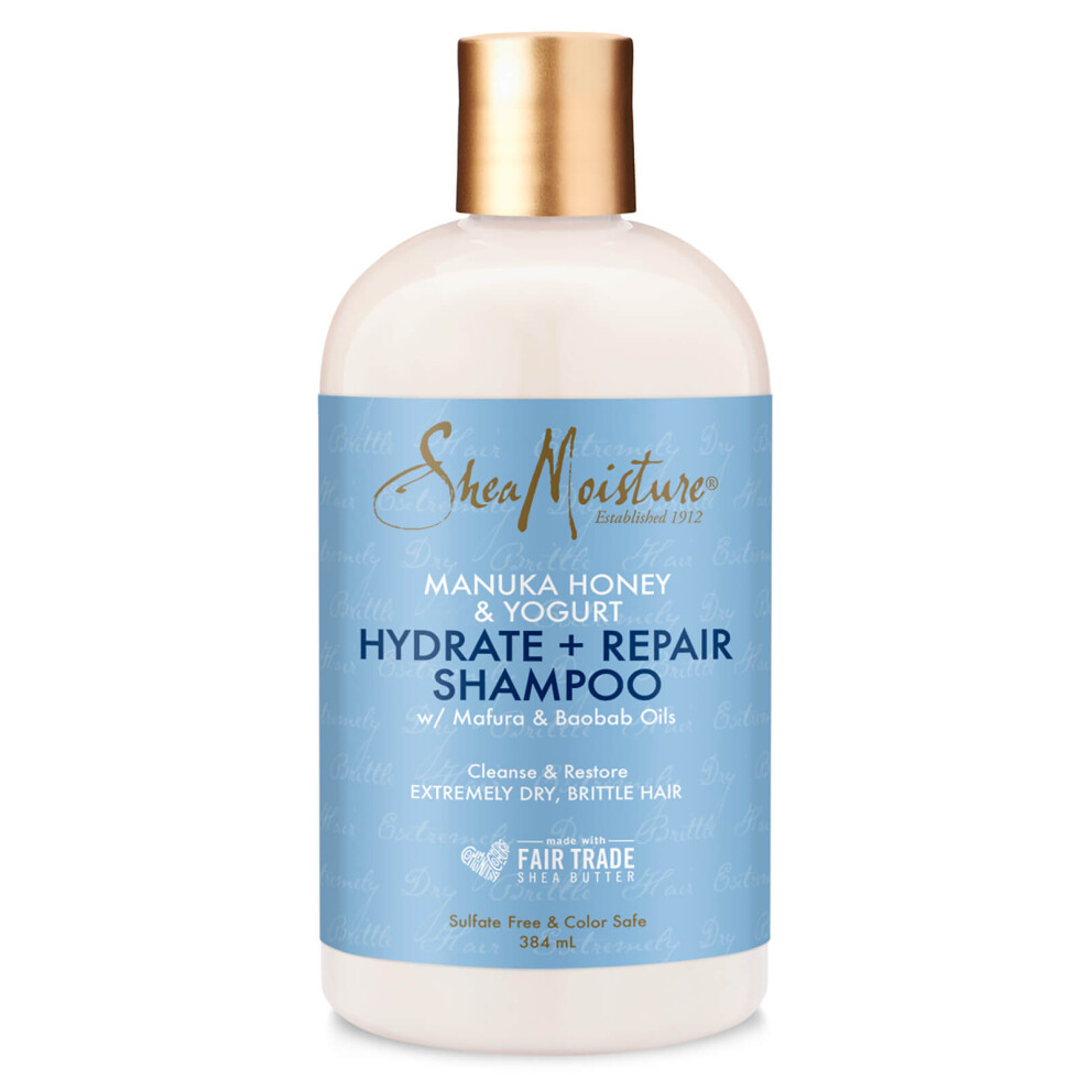 Shea Moisture Manuka Honey & Yoghurt Hydrate + Repair Shampoo 384Ml