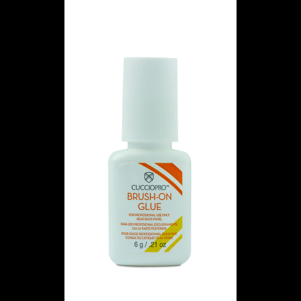 Cuccio Brush On Nail Glue Clear 6G