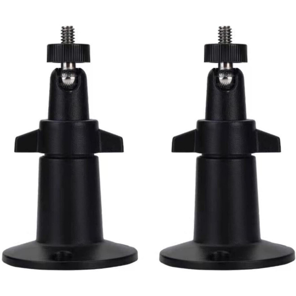 2 Pack Wall Mount For Arlo Camera, Heavyduty Adjustable Metal Security Bracket, Weatherresistant Black 9073542359449