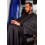 Barber Strong The Hands Free Barber Cape Solid Black 2