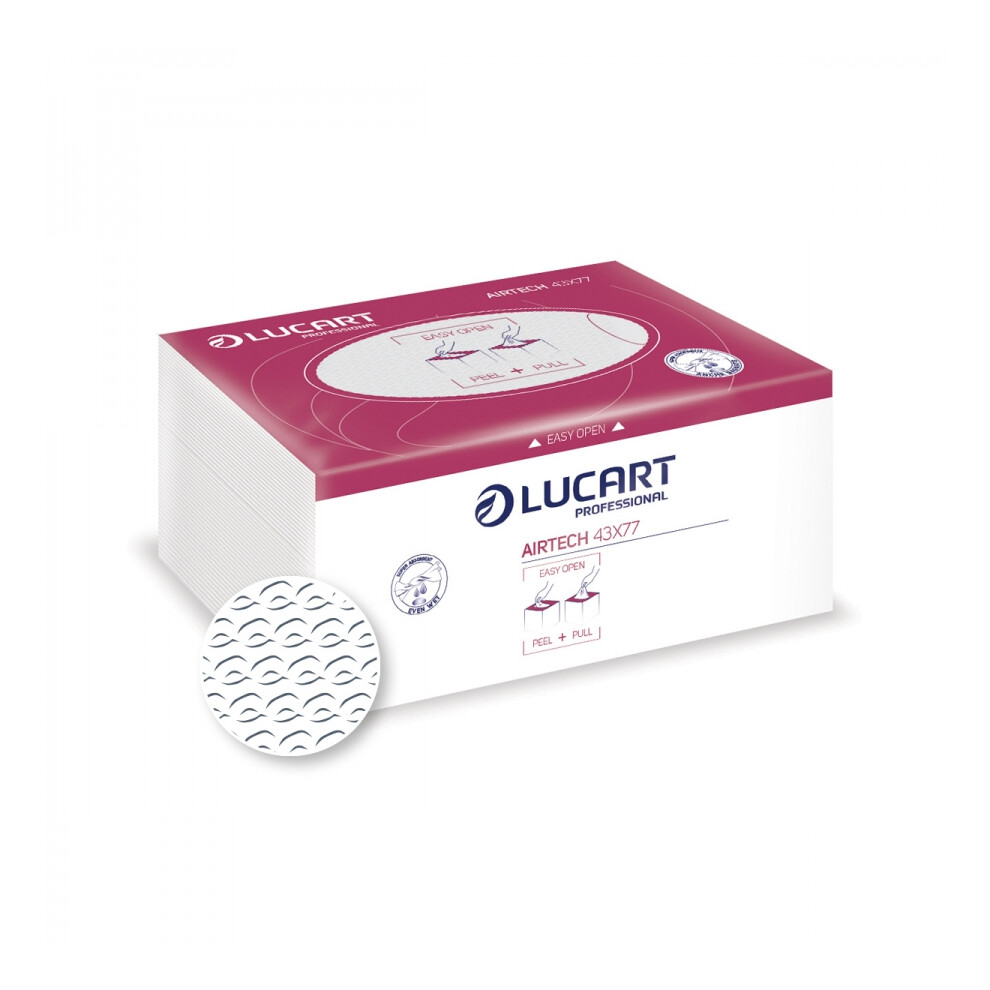 Lucart Professional Airtech 43X77 Disposable Towels (100)