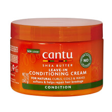 Cantu, Masło Shea, Krem Kondycjonujący do Używania, Dla Naturalnych Kłębów, Warkoczy i Fal, 12 oz (340 g)