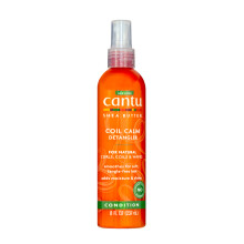 Cantu, Shea Butter Coil Calm Detangler, Luonnollisille kihelmille, Kierroksille & aalloille, 8 fl oz (237 ml)