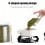 Rotating Candy Dispenser with 360 Smooth Rotation, Six Compartments, OneClick Release, Green 5
