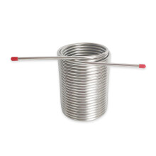 Homebrew Wort Chiller 304 Stainless Steel Double Layer Coil 8mm Tube for Fast Wort Cooling 19M