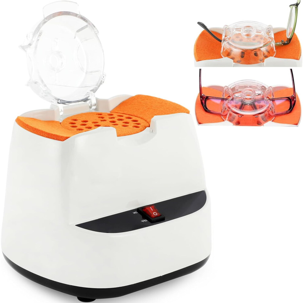 Glasses Frame Heater 160C Hot Air Optical Frame Warmer With Closable Heat Hood And Felt Outlet 9174973021643