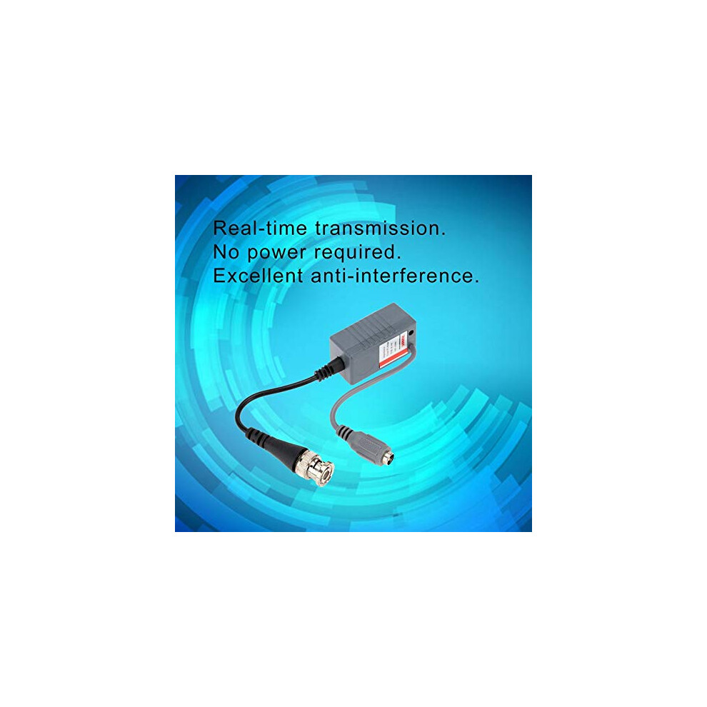 Cctv Video Power Audio Balun Pair Bnc Rca Dc To Rj45 Cat5e Cat6 Passive Transceiver 9073542359678