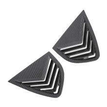 Rear Side Window Louver Cover for X4 F26 2014-2018 Carbon Fiber Style