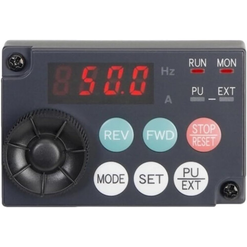 Inverter Control Panel Basic Operator Panel with Wide Screen Display and Durable Construction compatible with Mitsubishi FR Series 1