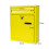 Yellow Galvanized Wall Mounted Mailbox Lockable Rustproof Retro Outdoor Post Box for Villa 2
