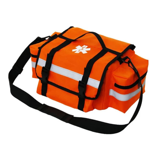 First Aid Backpack 26L Large Capacity with Reflective Strips for Emergency Response and Rescue