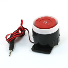 12V Piezo Buzzer 120dB Volume Continuous Sound Alert for Security and Industrial Use