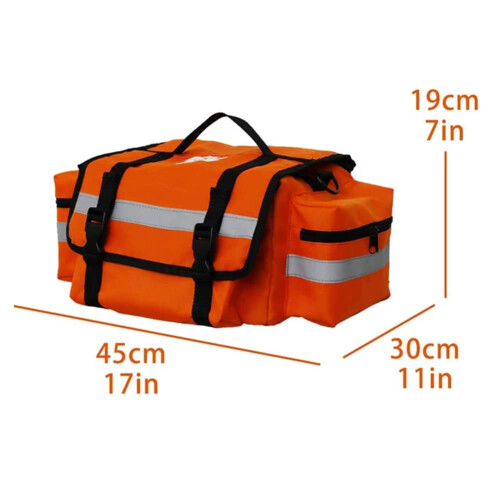 First Aid Backpack 26L Large Capacity with Reflective Strips for Emergency Response and Rescue 2