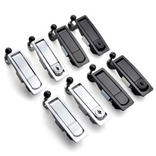 Cabinet Compression Latch Silver 35mm Short Pole for RV and Marine Panel Push Button Lock