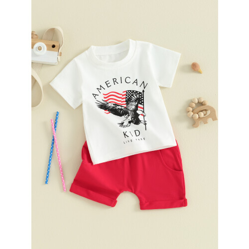 (0-6 Months, White) Sraith Gearrghráin Buachaillí Chulaith Samhraidh 2