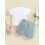 (0-6 Months, Blue) Completo estivo 2 pantaloncini elastici. 14