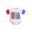 (12-18 Months, Blue) Mono de verano Ropa adorable. 1