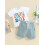 (2-3 Years, Blue) Completo estivo 2 pantaloncini elastici. 12