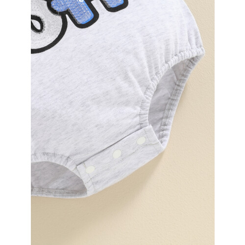(3-6 Months, Blue) Mono de verano Ropa adorable. 2
