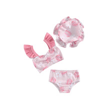 (2-3 Years, Pink) Sommerbadeanzug für Kleinkinder: Badehose, Badekappe.