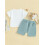 (2-3 Years, Blue) Completo estivo 2 pantaloncini elastici. 6