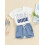 (2-3 Years, White) Ensemble 2 pièces 4 juillet. 3