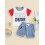 (18-24 Months, White) Ensemble short et de l'Indépendance 2